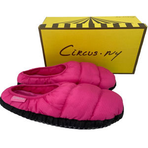 Circus Sam Edelman Hollin Quilted Puffer Slipper Mule Pink Crush Size 7